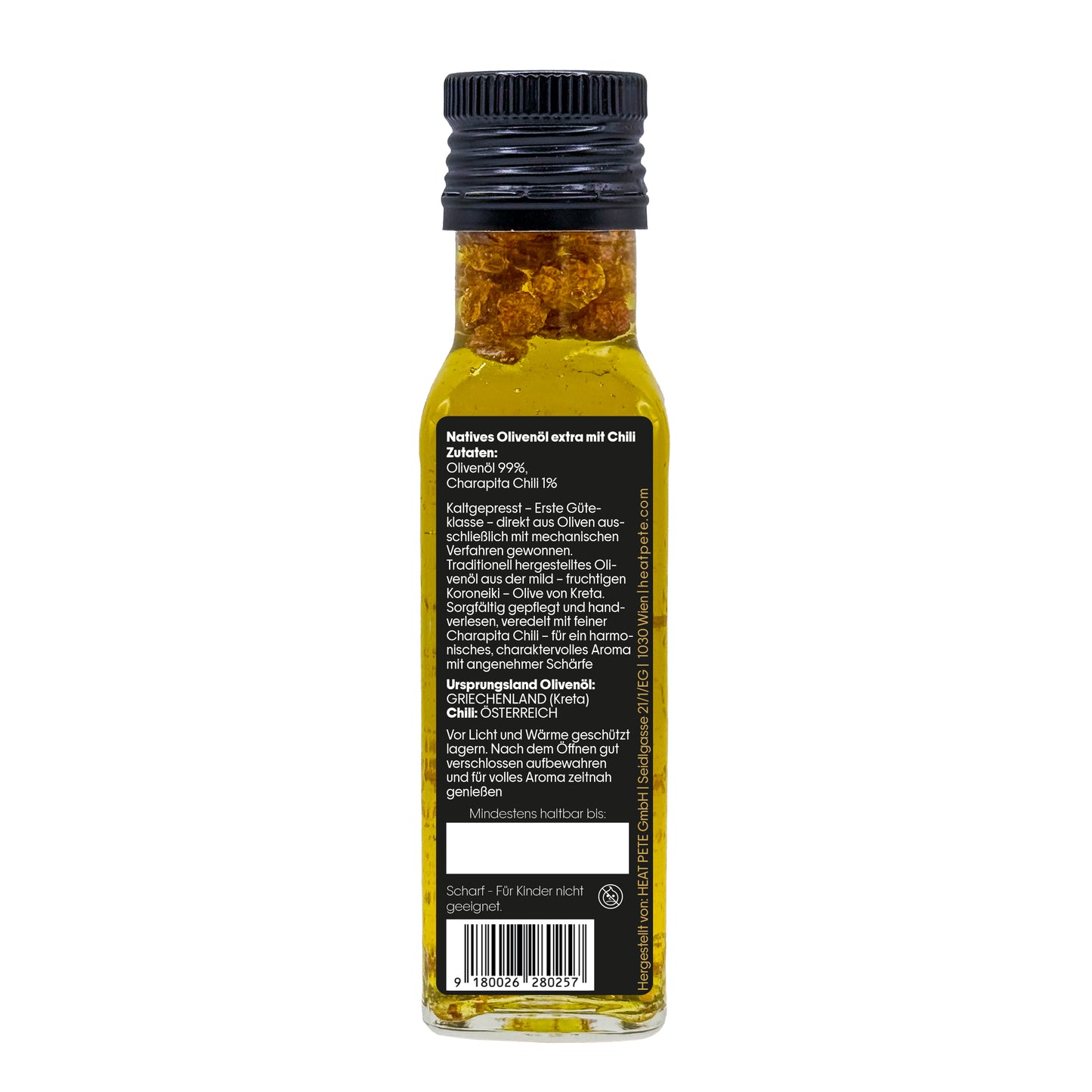 Olive Oil with Charapita Chili – 100ml