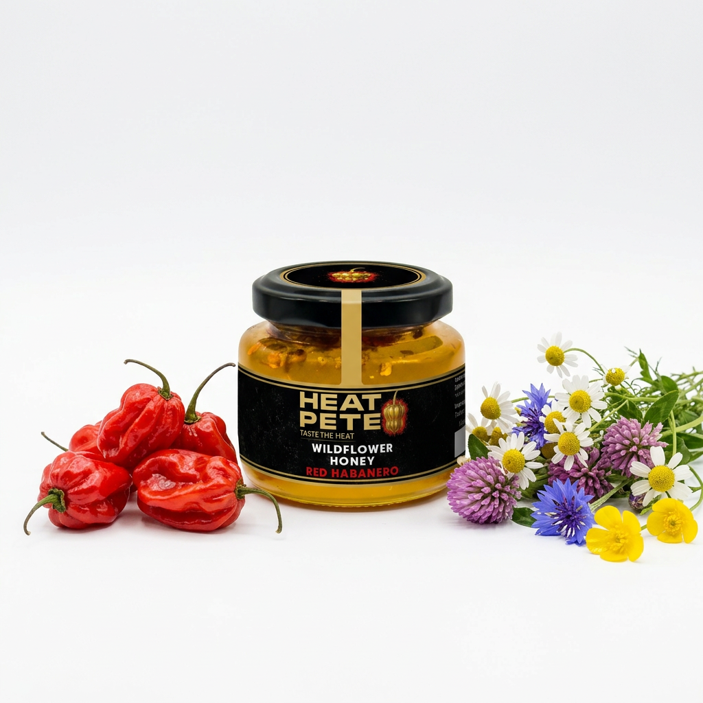 Wildflower Honey with Red Habanero – 150g