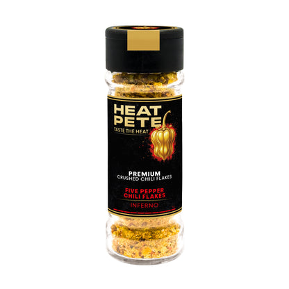 Five Pepper Chili Flakes – INFERNO 25g