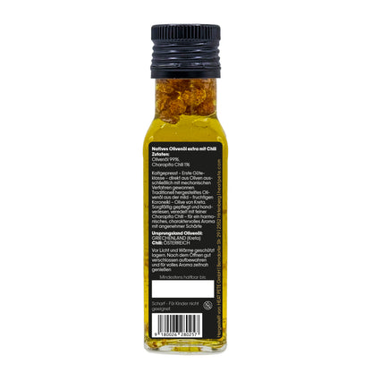 Olive Oil with Charapita Chili – 100ml